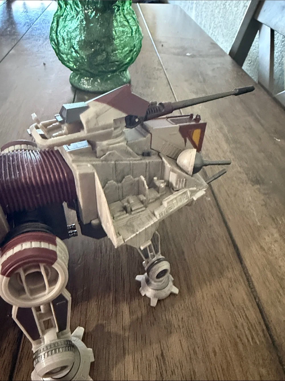 Star Wars Walker Vehicle Toy Hasbro Incomplete Missing Parts ( one door)